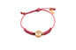 Pulsera Cuero Trenzado Virgen de Guadalupe