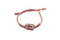 Pulsera Cuero con Escapulario Bordado