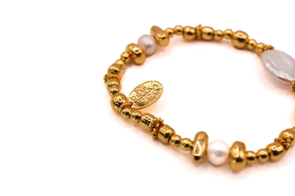 Pulsera Perla Barroca