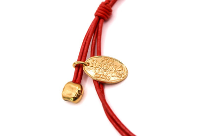 Pulsera Cuero con Dije OM