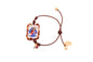 Pulsera Cuero Café con Escapulario Virgen Desatanudos