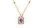 Collar de Piedras con Escapulario Virgen de los Desatanudos